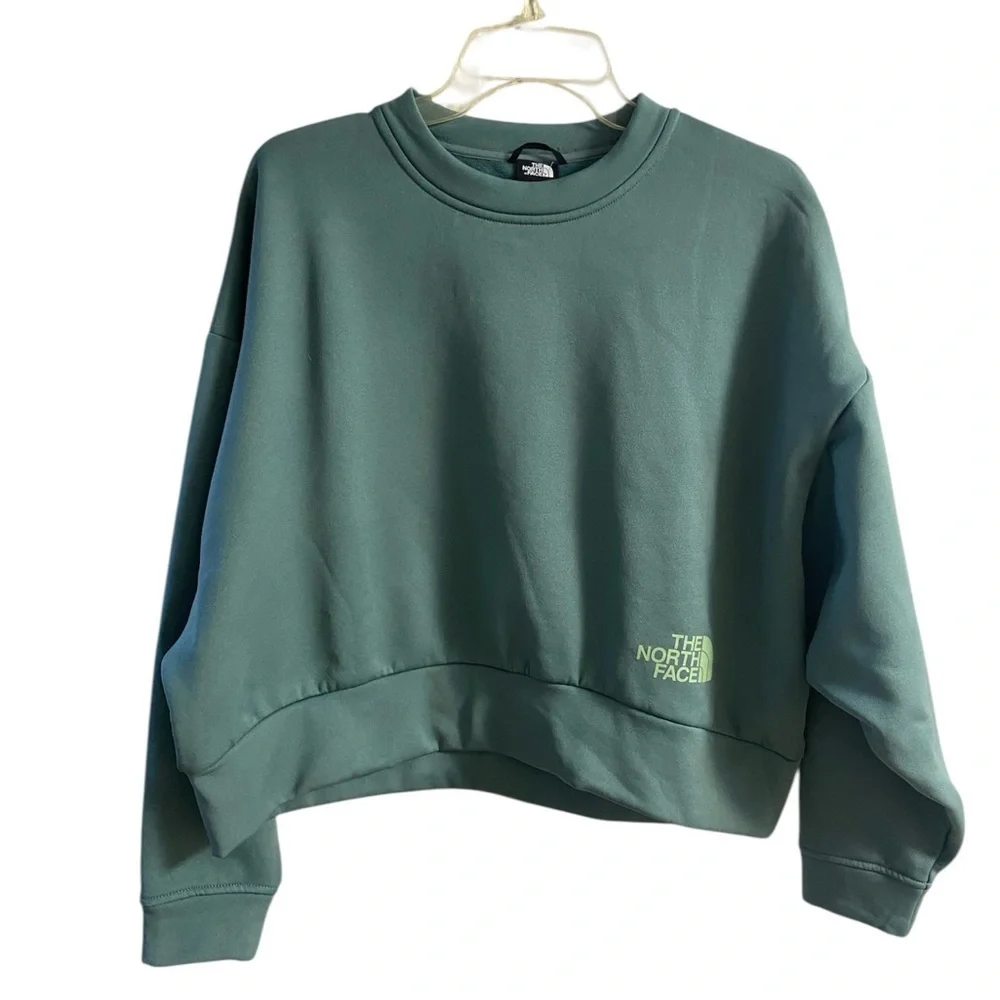 The north face horizon performance fleece crewneck sweatshirt relaxed fit Medium